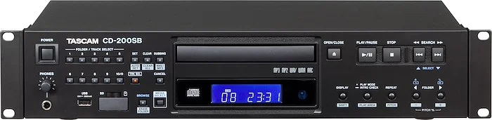 CD-200 Series Professional CD Player with Bluetooth
