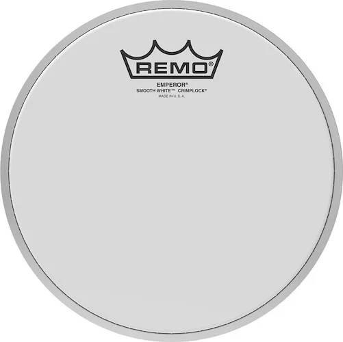 10" EMP.SMOOTH WHITE CRIMPLOCK