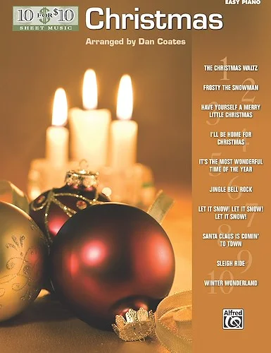 10 for 10 Sheet Music: Christmas