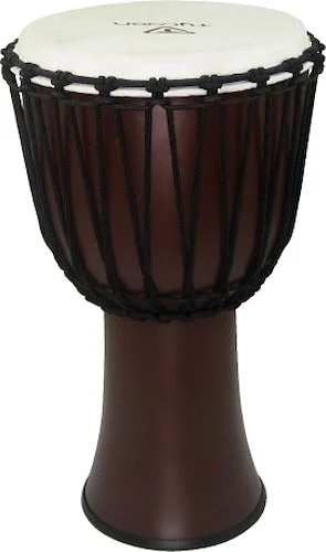 10 inch. Fiberglass Djembe - Rope Tuned