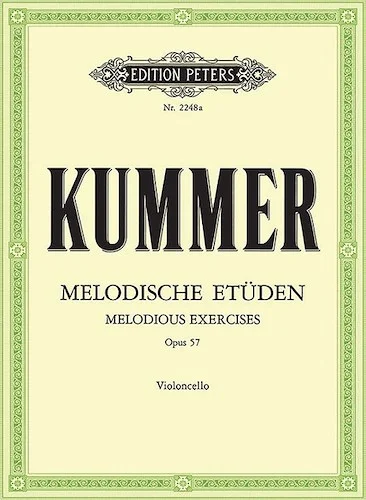 10 Melodious Exercises Op. 57 for Cello<br>With Preparatory Exercises by Joachim Stutschewsky