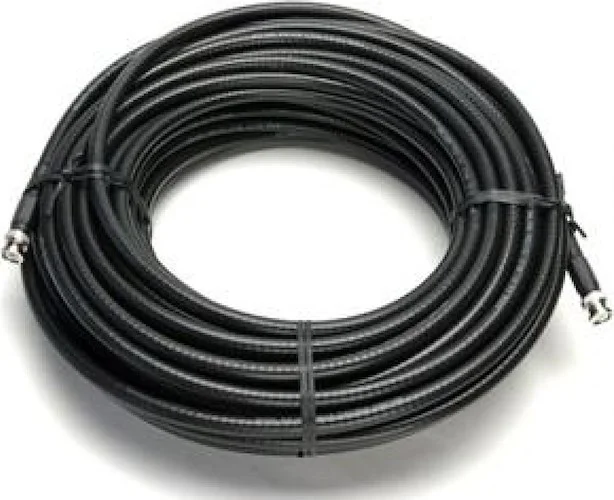 100' UHF Remote Antenna Extension Cable, BNC-BNC,