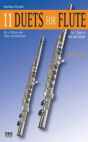 11 Duets for Flute<br>for 2 Flutes or Clarinet and Flute