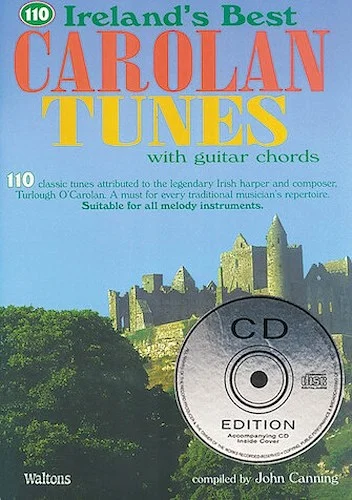 110 Ireland's Best Carolan Tunes - with Guitar Chords