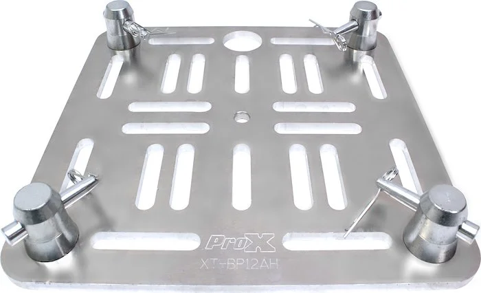 12" Aluminum Slotted Top Plate with Twist Locks For F34 Truss Base | 6mm