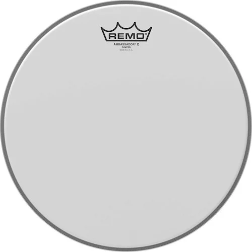 12" Ambassador X Coated Tom/Snare head.