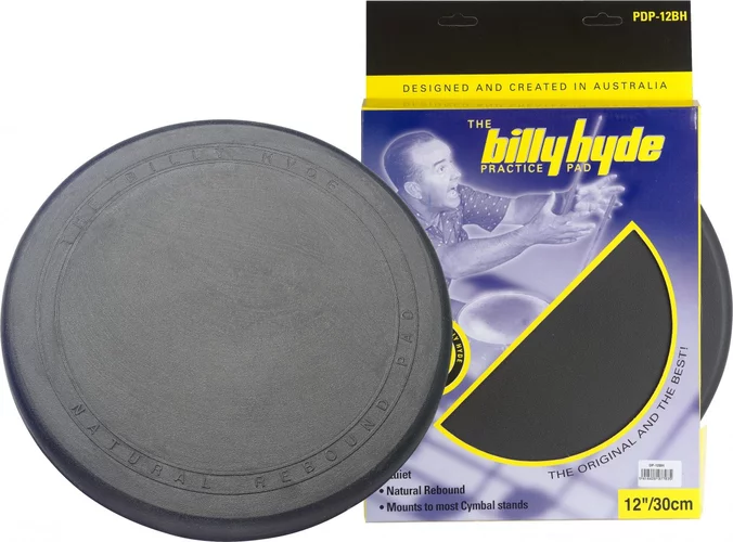 12" rubber "Billy Hyde" practice pad