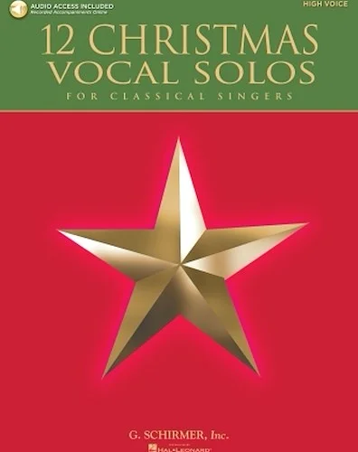 12 Christmas Vocal Solos - for Classical Singers