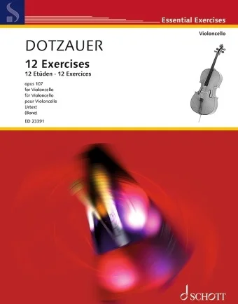 12 Exercises Op. 107 Cello