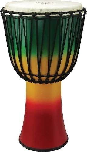 12 inch. Fiberglass Djembe - Rope Tuned