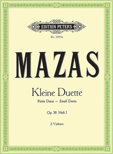 12 Little Duets Op. 38 for 2 Violins, Vol. 1<br>Nos. 1-6 (Set of Parts)