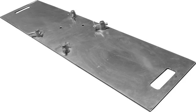 12" X 48" Aluminum Base Plate For F34 Truss | 8mm