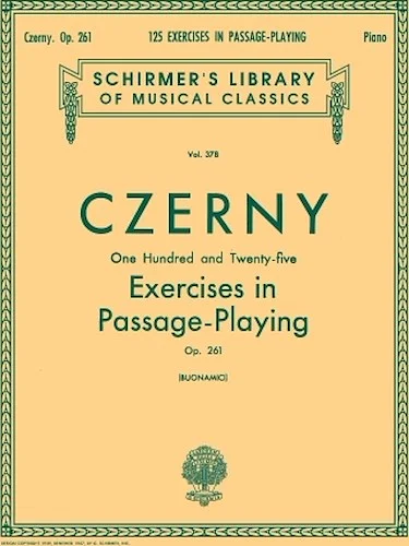 125 Exercises in Passage Playing, Op. 261