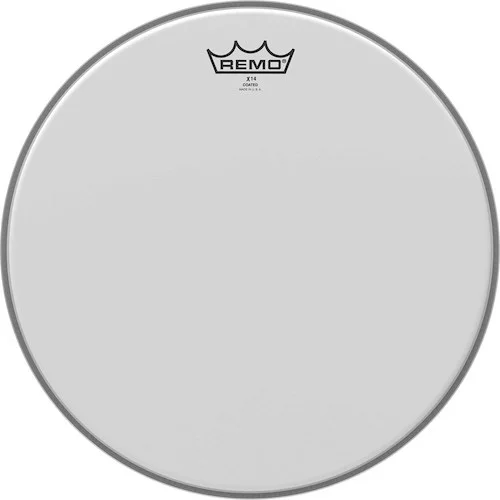 14" Ambassador X14 coated tom/snare/floortom head.