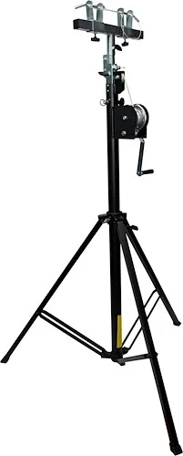 14 Ft Lighting Crank Truss Stage Stand Includes T-Adapter Truss Mount  200 Lb. Capacity