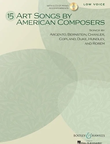 15 Art Songs by American Composers