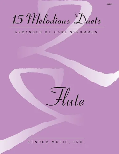 15 Melodious Duets- Flute