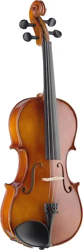 15" solid maple viola with standard-shaped soft case