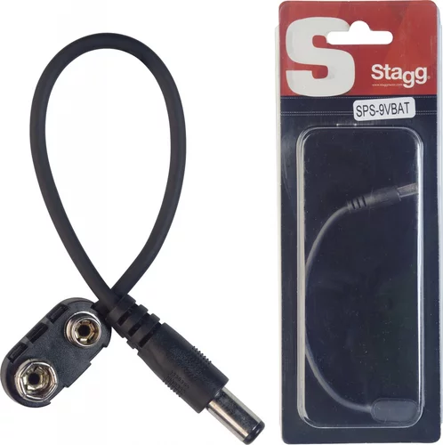 9V battery snap connector for effect pedal