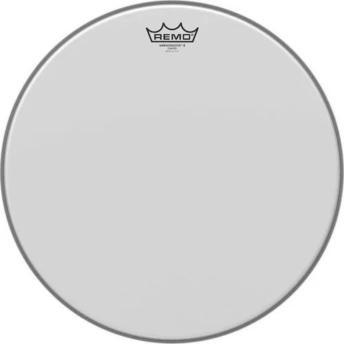 16" Ambassador X Coated Snare/Floortom head.