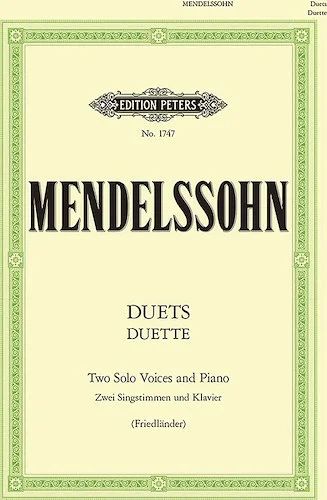 19 Duets for 2 Solo Voices and Piano<br>2 Sopranos, Soprano and Alto, Soprano and Tenor