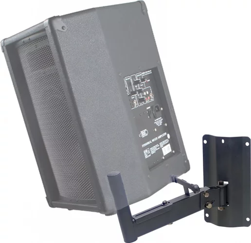 2 pc of wall-mount speaker brackets w/ mounting poles