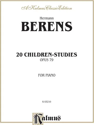 20 Children's Studies, Opus 79