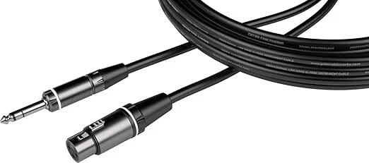 20 Foot XLR F to TRS Cable