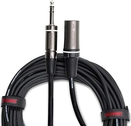 20 Foot XLR M to TRS Cable