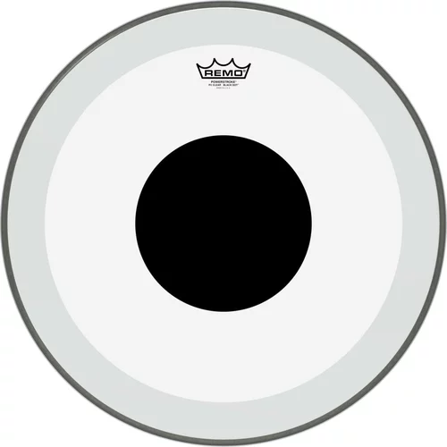 Powerstroke® P3 Clear Black Dot™ Bass Drumhead - Top Black Dot™, 20"
