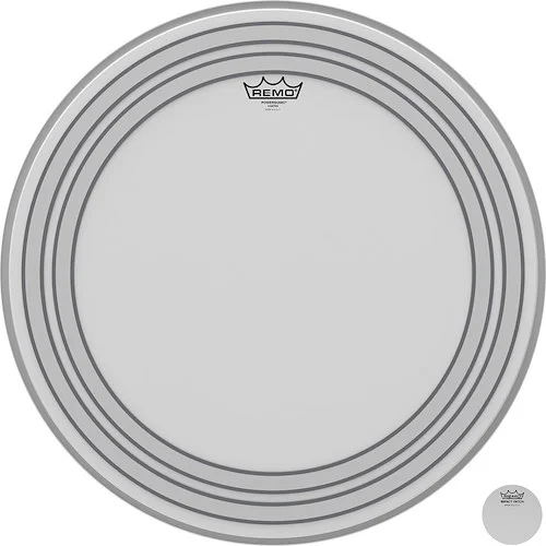 22" Powersonic Coated Bass Drum Head w/ internal subsonic dampening rings