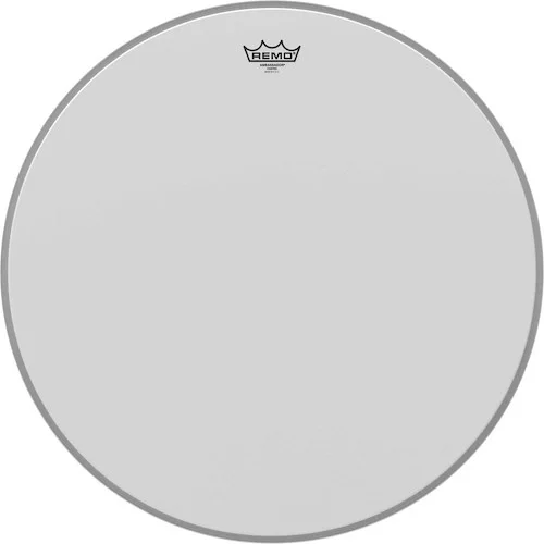 24" Ambassador Coated Bass Drum head.