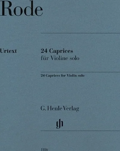 24 Caprices for Violin Solo