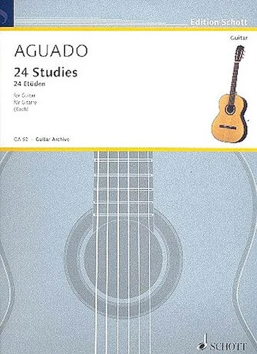 24 Studies for Guitar - New Edition