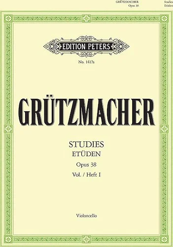 24 Studies Op. 38 for Cello, Vol. 1<br>