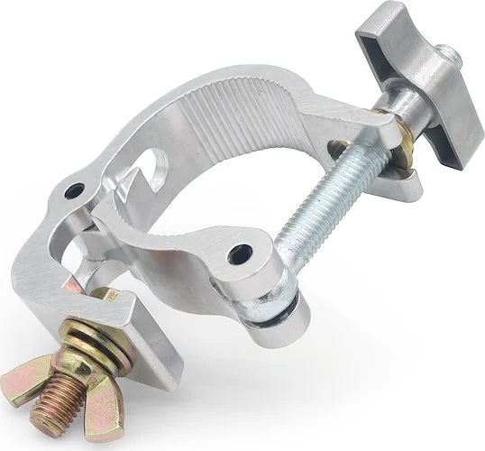 24PCS T-C27H Aluminum Slim Hook Style M10 Clamp with Big Wing Knob for 2" Truss Tube Capacity 220 Lbs