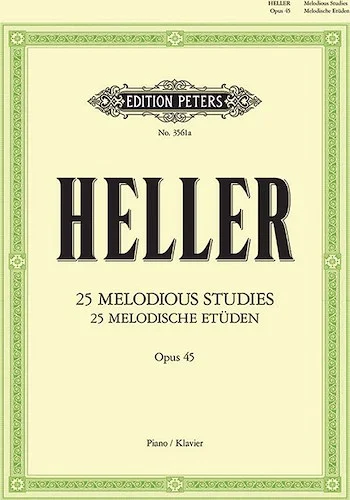 25 Melodious Studies Op. 45 for Piano<br>