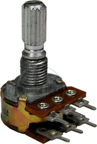 250KB 16MM Long Split Shaft PC Mount Dual Potentiometer<br>