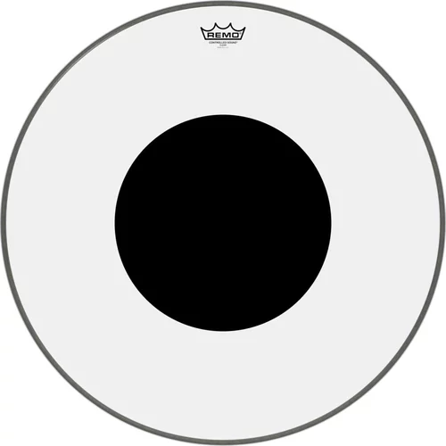 Controlled Sound® Clear Black Dot™ Bass Drumhead - Top Black Dot™, 26"