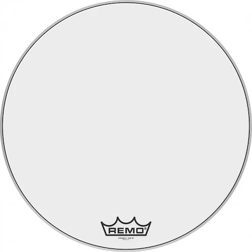 28" Powermax 2 Ultra White marching bass drum head