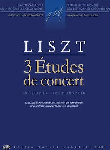 3 Etudes de Concert