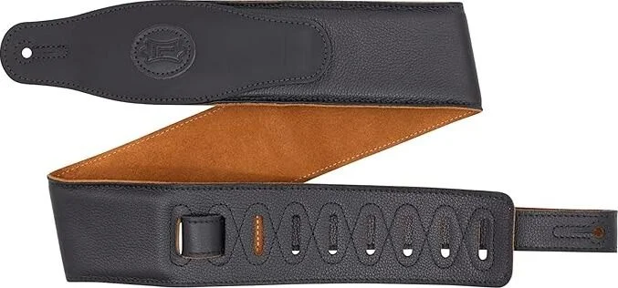 3" Padded Garment Leather Guitar Strap