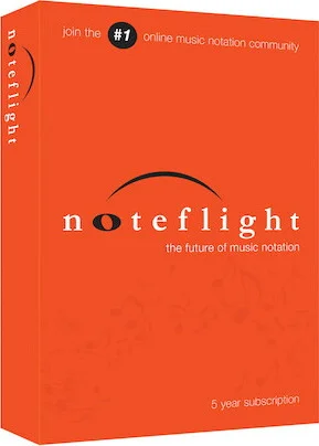 3-Year Subscription For Noteflight<br> (Download)
