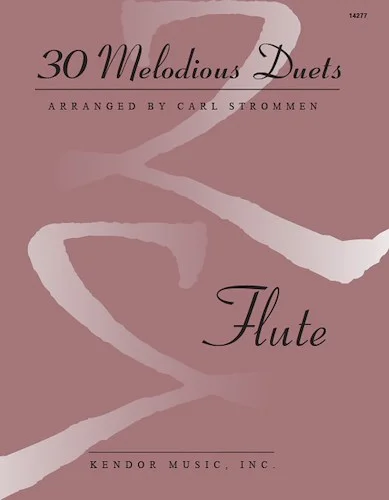 30 Melodious Duets- Flute