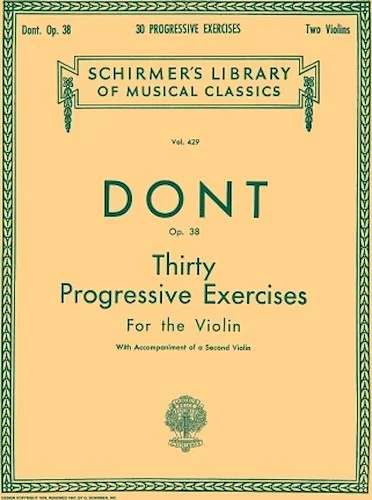 30 Progressive Exercises, Op. 38 Image