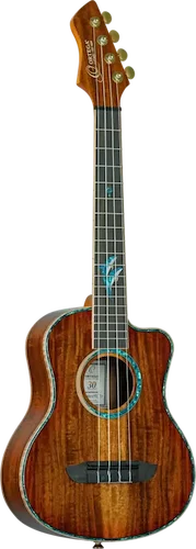 30th Anniversary Horizon Reverse Headstock Tenor Acoustic-Electric Ukulele w/ Bag