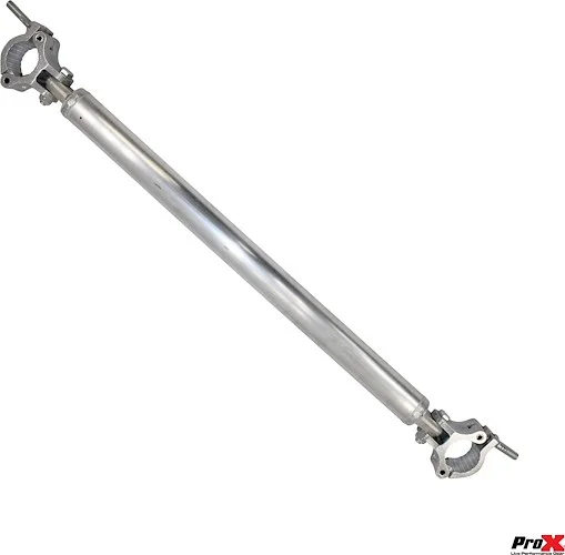 32 Inch (81.28cm) Single Truss Tube W-Clamp and Hinge on Each End | 2 Inch | 2mm Wall