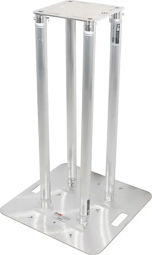 3.28 Foot Totem Package Includes a 12in Top Plate, 24in Base Plate and Four 1M F31 Tubes W-White Scrim Cover