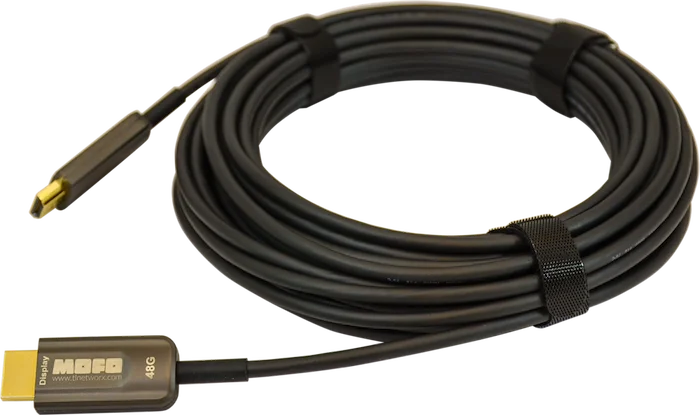 33' 10M MOFO 8K HDMI Cable Fiber 2.1 48gbps Plenum 8K60hz