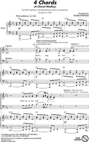 4 Chords (A Choral Medley)